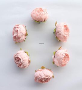 Artificial Peony Flowers baby pink color (2)