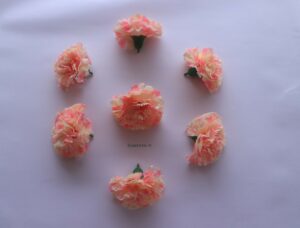 Artificial carnation color -dark peach (2)