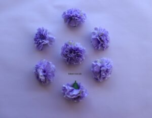 Artificial carnation flower premium quality lavender color (1)