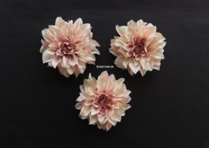 artificial dahlia flowers pastel peach (1)