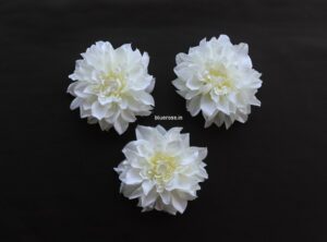 artificial dahlia flowers white color (1)