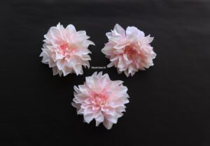 artificial dahlia flowers white pink (1)