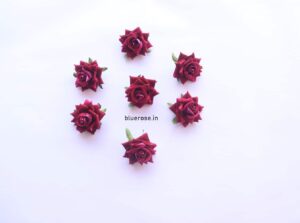 artificial velvet roses (1)